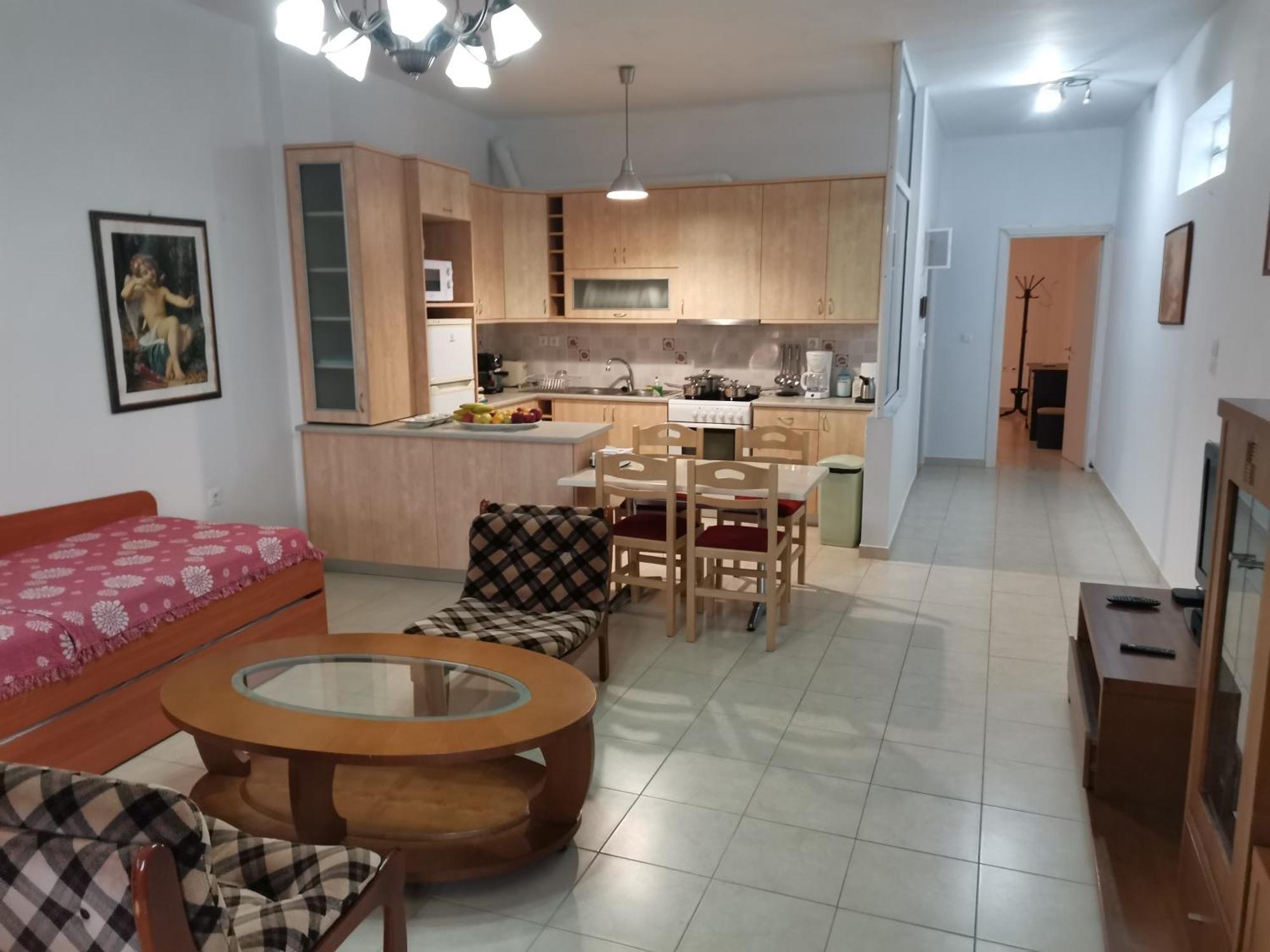 Stratos Sunset House Leilighet Koutsourás Eksteriør bilde